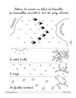 Léa à l'école / L'hirondelle