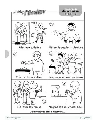 Aux toilettes (Imagerie)