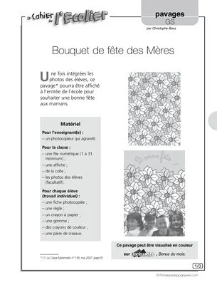 Pavages GS / Bouquet de fête des Mères