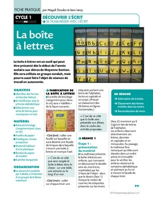 La boîte à lettres