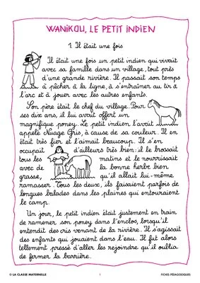 Wanikou le petit Indien (1)