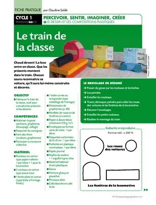 Le train de la classe
