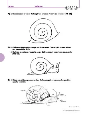 Rondes et jeux dansés (1) / Je suis un escargot
