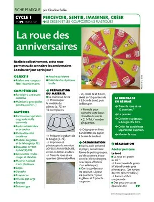 La roue des anniversaires