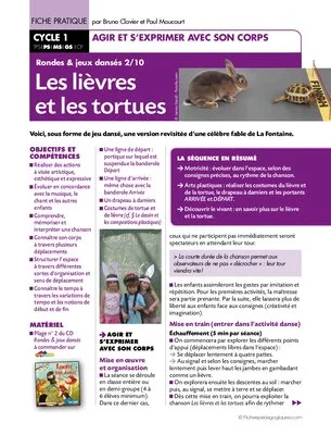 Rondes et jeux dansés (2) / Les lièvres et les tortues