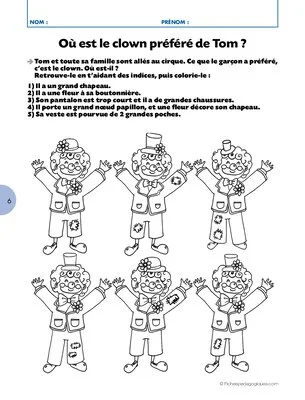 Jeux d'observation et de lecture / Cycle 2