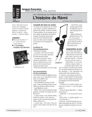 L'histoire de Rémi (Théâtre)