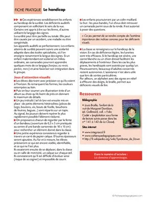 Le handicap (Imagerie)