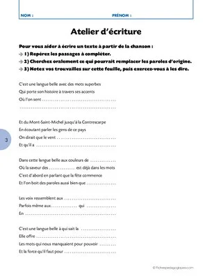 La langue de chez nous et d'ailleurs (1) / Aimer la langue