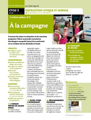 L'enfant piéton (2) / A la campagne