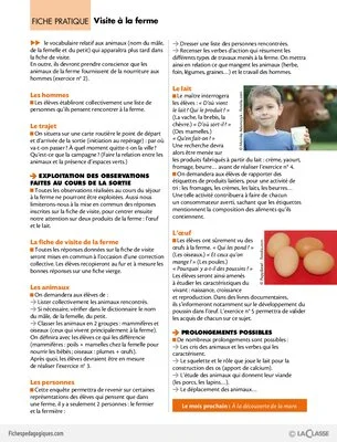 Sorties scolaires (3) / Visite à la ferme
