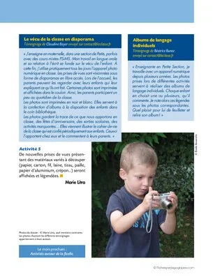 Activités autour de l'appareil photo numérique
