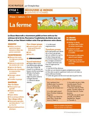Frises nature (2) / La ferme