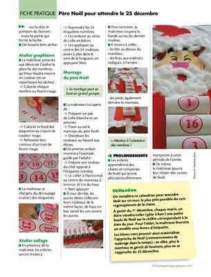 Père Noël pour attendre le 25 décembre