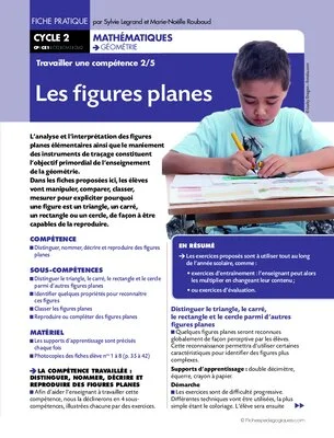 Travailler une compétence (2) / Les figures planes