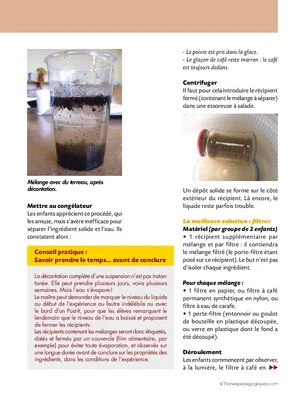 Mélanges et solutions (dossier)