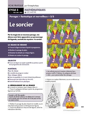 Pavages « fantastique et merveilleux » (2) / Le sorcier
