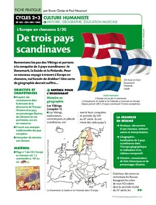 L'Europe en chansons (5) / Danemark, Finlande et Suède