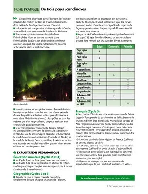 L'Europe en chansons (5) / Danemark, Finlande et Suède