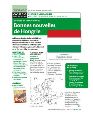 L'Europe en chansons (9) / La Hongrie