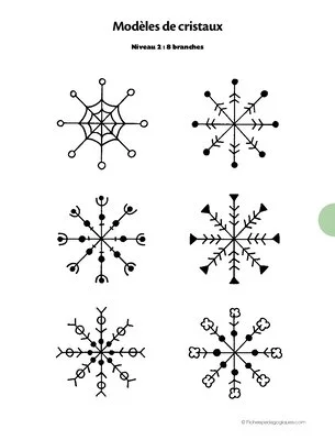Les flocons de neige