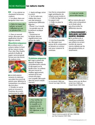 La fleur du potager (16) / La nature morte