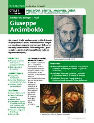 La fleur du potager (17) / Arcimboldo
