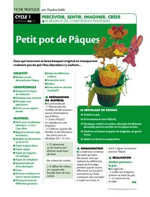 Petit pot de Pâques