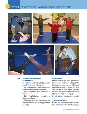Projet d'école : l'alphabet dans tous ses états