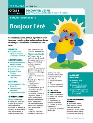 L'été, les vacances (8) / Bonjour l'été