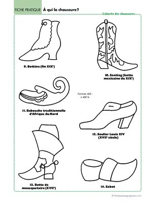 A qui la chaussure?