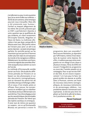 Journal de bord élémentaire (9) / Histoire