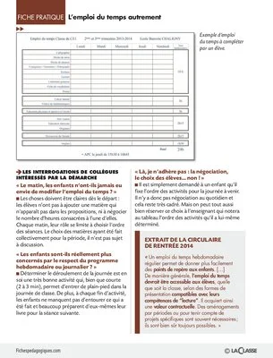 Spécial rentrée