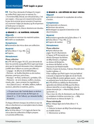 Petit Lapin va à l'école
