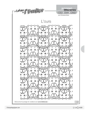 L'ours / Pavages
