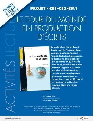 Le tour du monde en production d'écrits