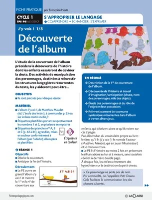 J'y vais ! découverte de l'album