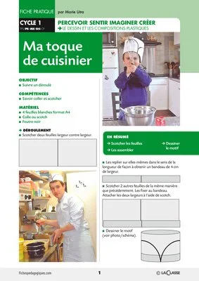 Ma toque de cuisinier