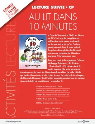 Au lit dans 10 minutes