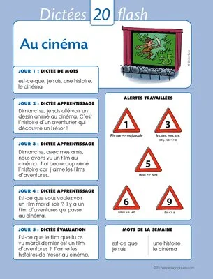 La dictée flash mode d'emploi