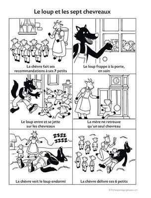 Le loup dans les contes