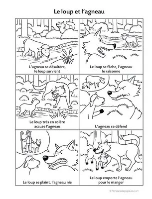 Le loup dans les contes