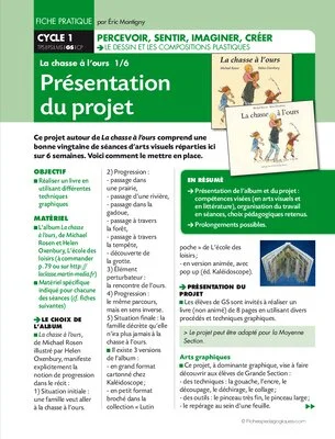 La chasse à l'ours. Présentation projet