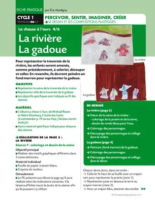 La chasse à l'ours. La gadoue, la rivière
