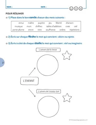 Ateliers poésie au cycle 3