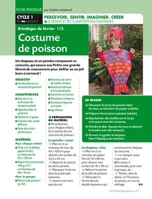 Costume de poisson