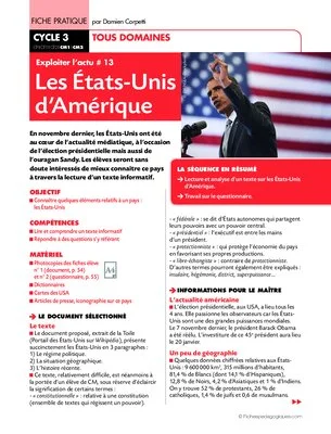Les Etats-Unis d'Amérique