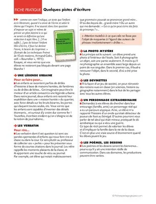 Créer un journal d'école 2/5