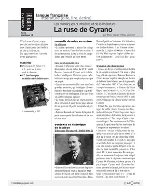 La ruse de Cyrano (Théâtre)