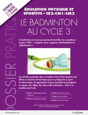 Le badminton au cycle 3